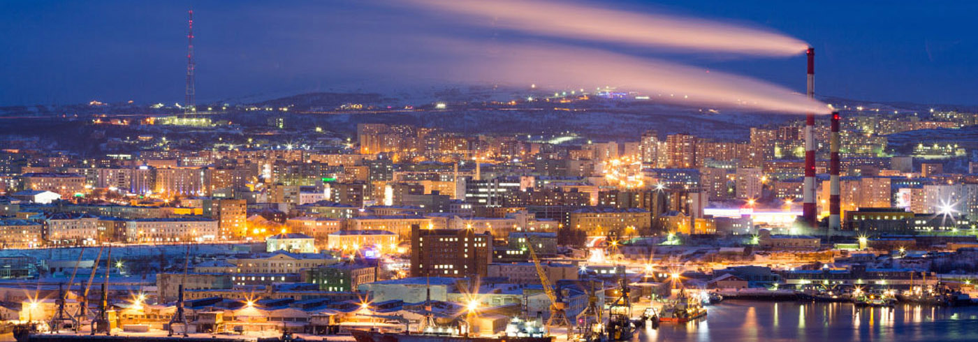 Карта Мурманск