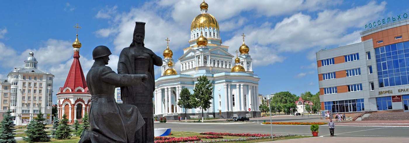 Карта Саранск