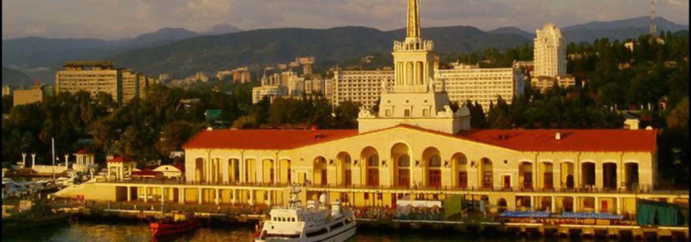 Карта Сочи